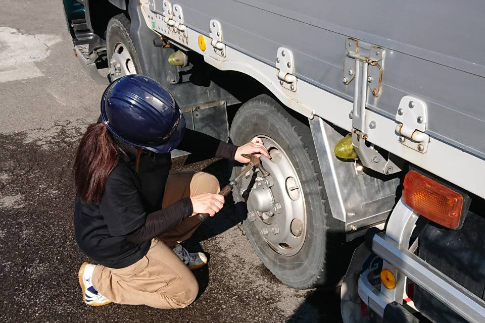 車両整備への取り組み